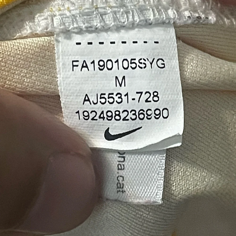 BARCELONA 2019 2020 AWAY FOOTBALL SHIRT SOCCER JERSEY NIKE AJ5531-728 sz M MEN